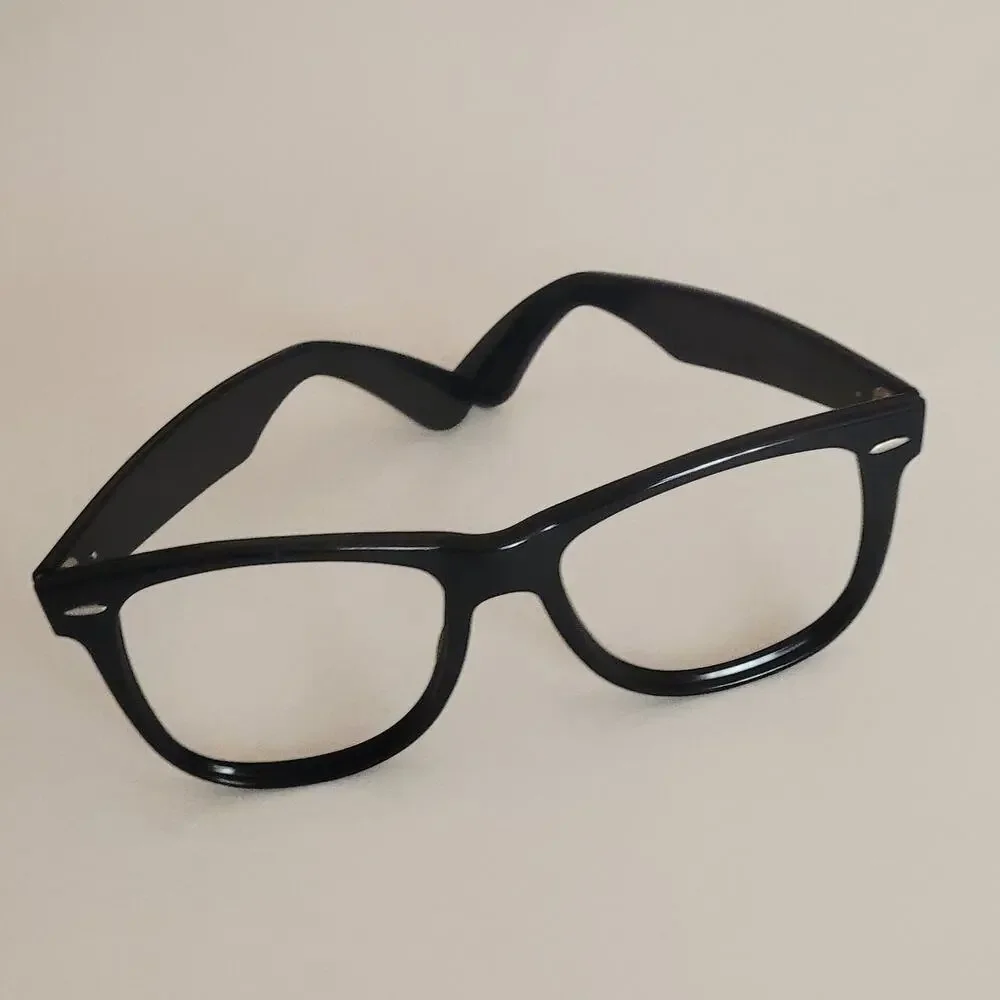 Vintage Ray Ban Wayfarer II Sunglasses Frames Only Black B&L 5022 Made In USA